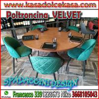 Poltrona Mod. Velvet Velluto