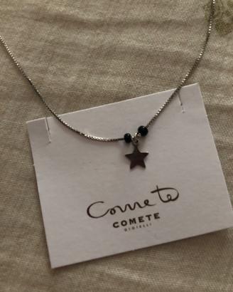 Collana e orecchini in argento Comete gioielli