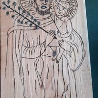 quadri pittografati a mano