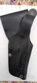 Fondina nera con clip