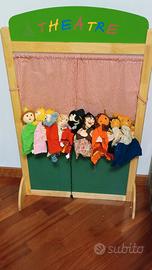 Teatrino con marionette