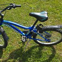 bicicletta mtb taglia 20 ideale dai 110 ai 130 cm 