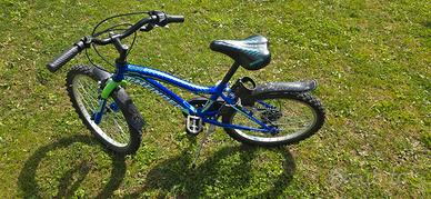 bicicletta mtb taglia 20 ideale dai 110 ai 130 cm 