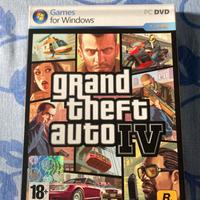 Grand Theft auto IV per PC.