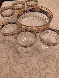 Servizio  macedonia con portaghiaccio