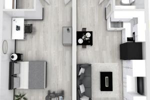 Spazioso Bilocale con balcone a Busto Asizio
