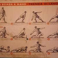 Manifesto di addestramento militare italiano della