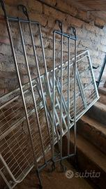 lettino ortopedico con sbarre laterali