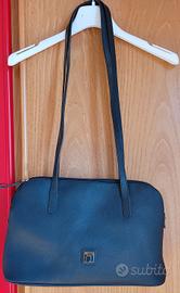 Elegante Borsa in ecopelle blu Mazzini 