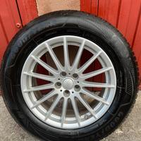 Set 4 ruote 18’ originali EVOQUE + goodyear 4S