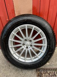 Set 4 ruote 18’ originali EVOQUE + goodyear 4S