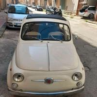 fiat 500 D del 1963tetto in tela apribile