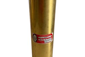 BOCCOLA IN OTTONE ASSE PORTAELICA Ø 60 X 78 x 240