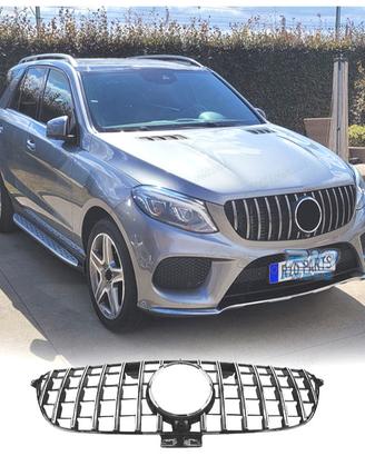 GRIGLIA MERCEDES ML W166 15- LOOK AMG GT CROMO