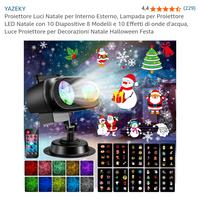 Proiettore Luci Natale YAZEKY LED