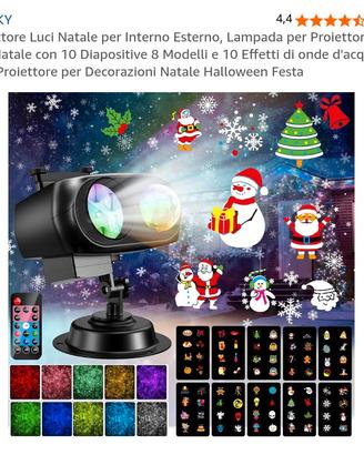 Proiettore Luci Natale YAZEKY LED