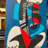 Quadro astratto Aldo Gentilini 