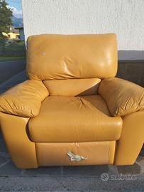 Poltrona in pelle - Natuzzi