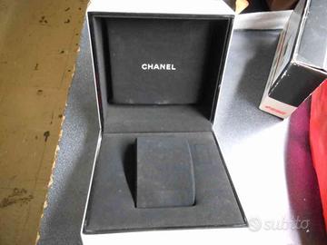 CHANEL SCATOLA PORTA OROLOGI grande WBX70