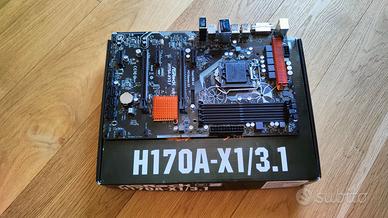 ASRock H170A-X1/3.1 | LGA1151 | DDR4 | USB 3.1