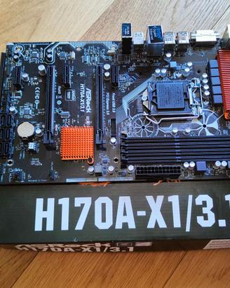ASRock H170A-X1/3.1 | LGA1151 | DDR4 | USB 3.1