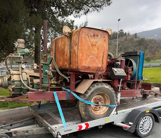 Motopompa gruppo irrigazione