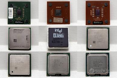 Processori/CPU AMD 462 (Socket A), Intel 775 / 478