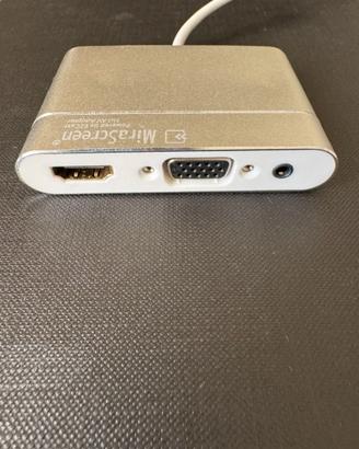 Adattatore HDMI VGA MiniScreencast con Lightning –