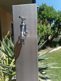 Fontana per giardino Inox