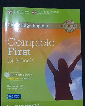 Libro Cambridge Complete First for Schools B2