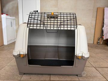Trasportino da auto per cani taglia media