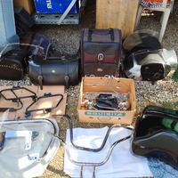 vari pezzi per moto custom  tutto in blocco