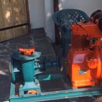 Motopompa con motore Lombardini