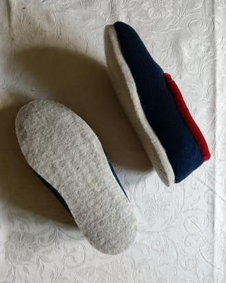 Pantofole Bimbi - Artigianali  Inverno