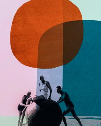 Quadro"Happy Days"Giclee' 