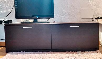 Parete soggiorno in wenghè