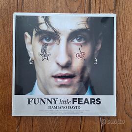 Damiano David Funny Little Fears Lp Autografato