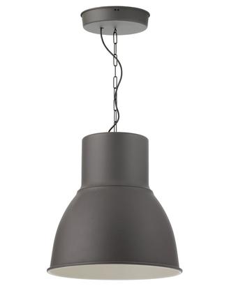 Lampada a sospensione grigio scuro di Ikea