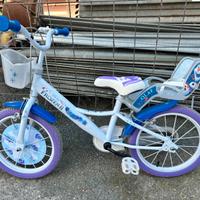 Bicicletta bambina Frozen misura 16