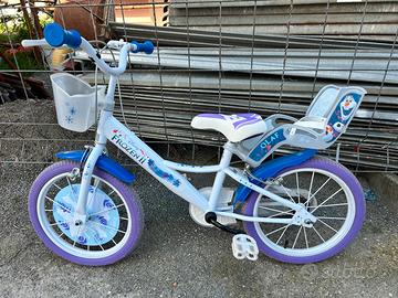 Bicicletta bambina Frozen misura 16