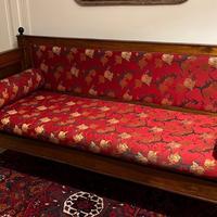 Divano antico stile Impero piemontese 1800