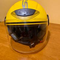 Casco jet givi giallo