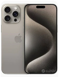 iPhone 15 Pro 256 GB – Titanio Nat. Ottime Condiz