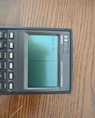 Calcolatrice scientifica HP 48sx