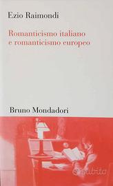 Romanticismo italiano e romanticismo europeo