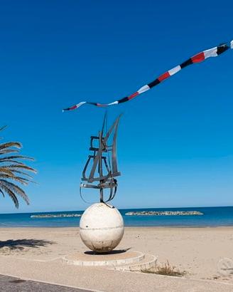 Appartamento sul Mare con ombrellone e lettini