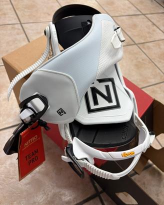 Attacchi nitro team pro snowboard