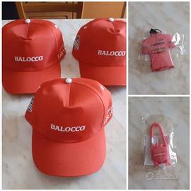 Balocco 3 Cappellini e 2 Portachiavi Giro d'Italia