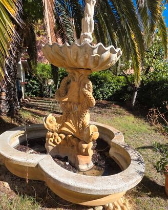 fontana in cemento 