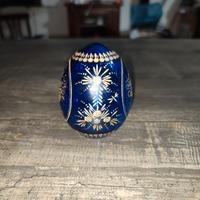 uovo blu cobalto russo faberge'